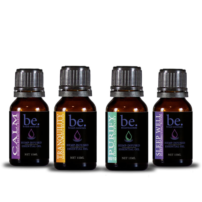 be.Healthy Immune Boosting CBD Essential Oil Blend | 4 x 15ml | 1500mg Each
