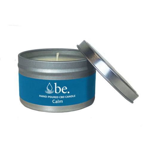 Calm CBD Candle Tins | 550mg CBD - CBD For Stress and Anxiety