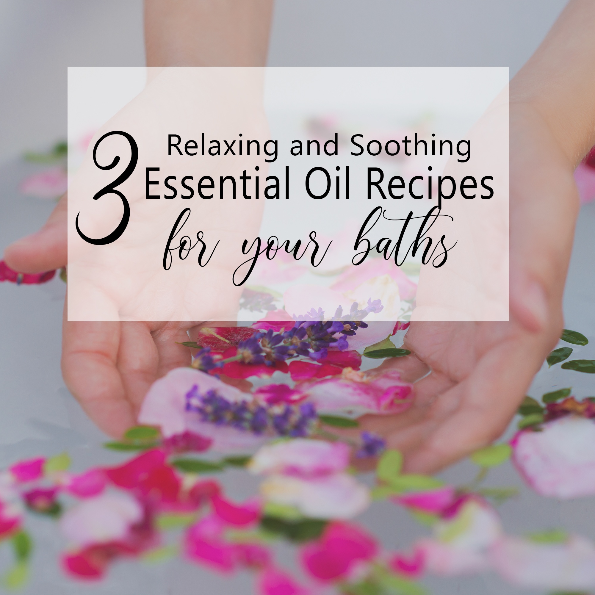 3 Hemp infused essential Oil Recipes to make your own CBD bath oils
