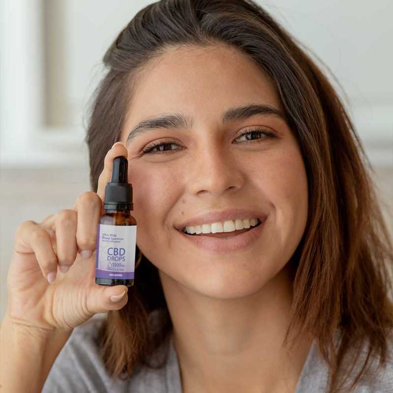 CBD Drops 1500mg | Broad Spectrum and CBD Isolate