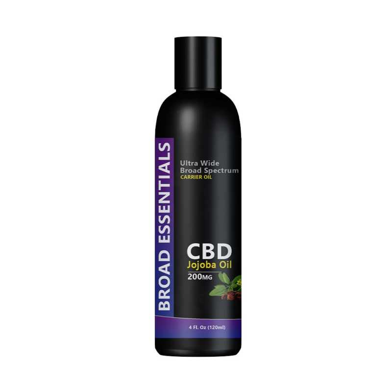 CBD Jojoba Oil with up to 2000mg CBD | CBD infused Jojoba Oil | Broad Essentials