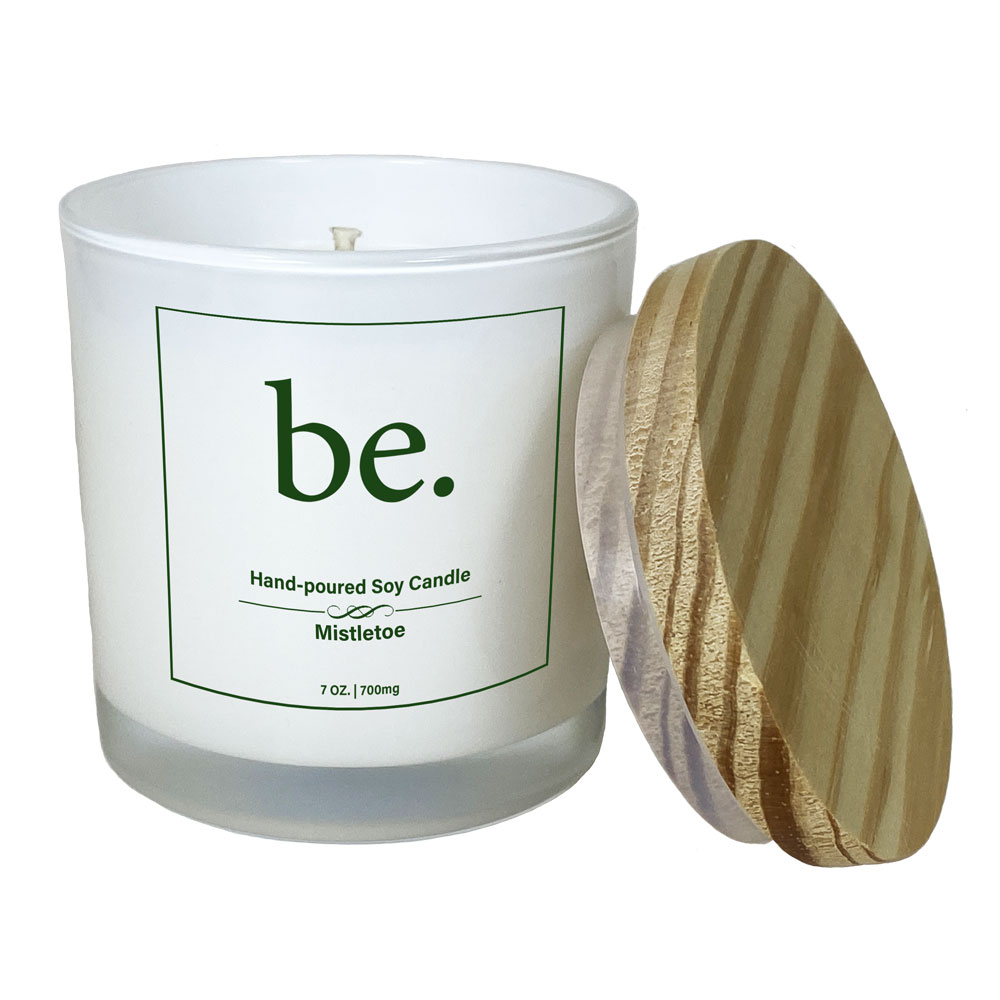 Holiday Scented CBD Candles - Mistletoe | 700mg