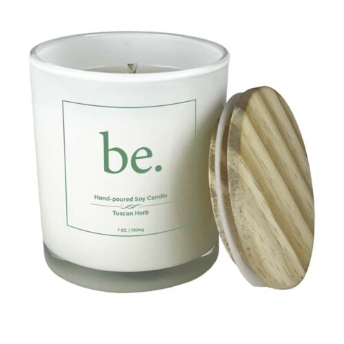 Tuscan Herb - Spring Scented CBD Candle | 700mg