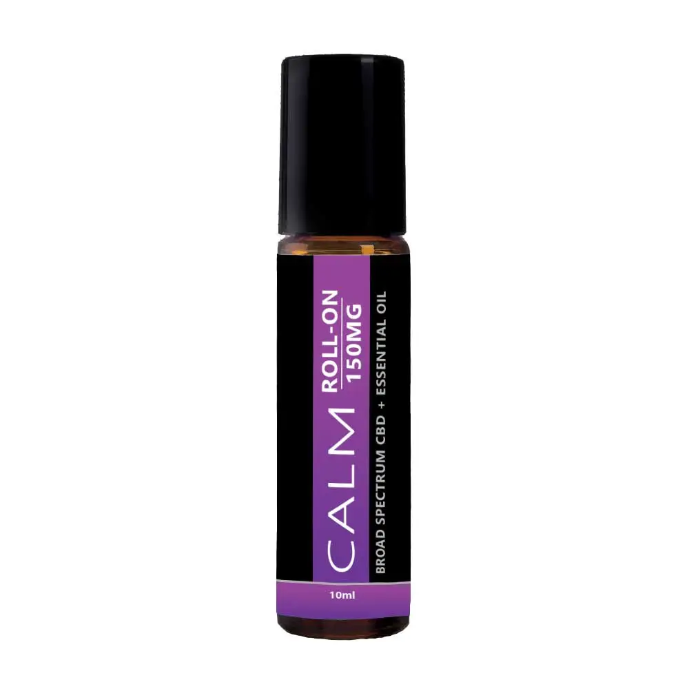 Calm CBD Roll On for Stress and Calm (Broad Spectrum CBD) | 10ml with 150mg | Broad Essentials