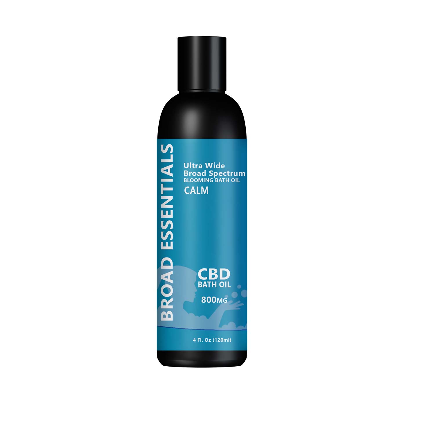 Blooming CBD Bath Oil _ Calm with 800mg Broad Spectrum CBD + Essential Oils | Broad Essentials