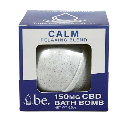 Calm CBD Bath Bombs by Broad Essentials | 150mg Broad Spectrum CBD