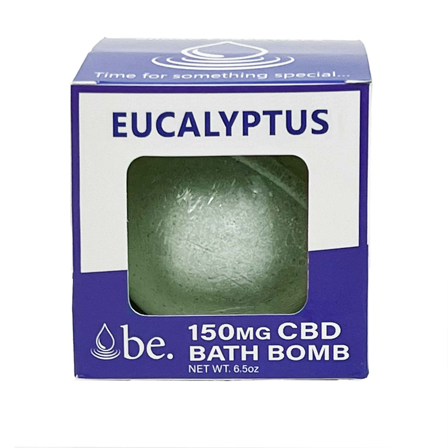 Eucalyptus CBD Bath Bombs by Broad Essentials | 150mg Broad Spectrum CBD