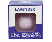 Lavender CBD Bath Bombs by Broad Essentials | 150mg Broad Spectrum CBD
