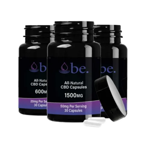 3 Bottles of CBD Capsules.