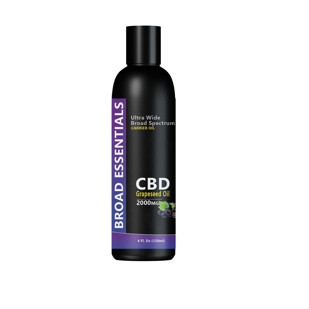 CBD Infused Grapeseed Oil CBD Grapeseed Oil with 2000mg