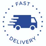 Fast Processing and Shipping Icon