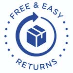 Free and Easy Returns icon.