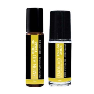Lemon Aid CBD Roll On for energy and focus (Broad Spectrum CBD) | 10ml with 150mg or 30ml with 450mg | Broad Essentials