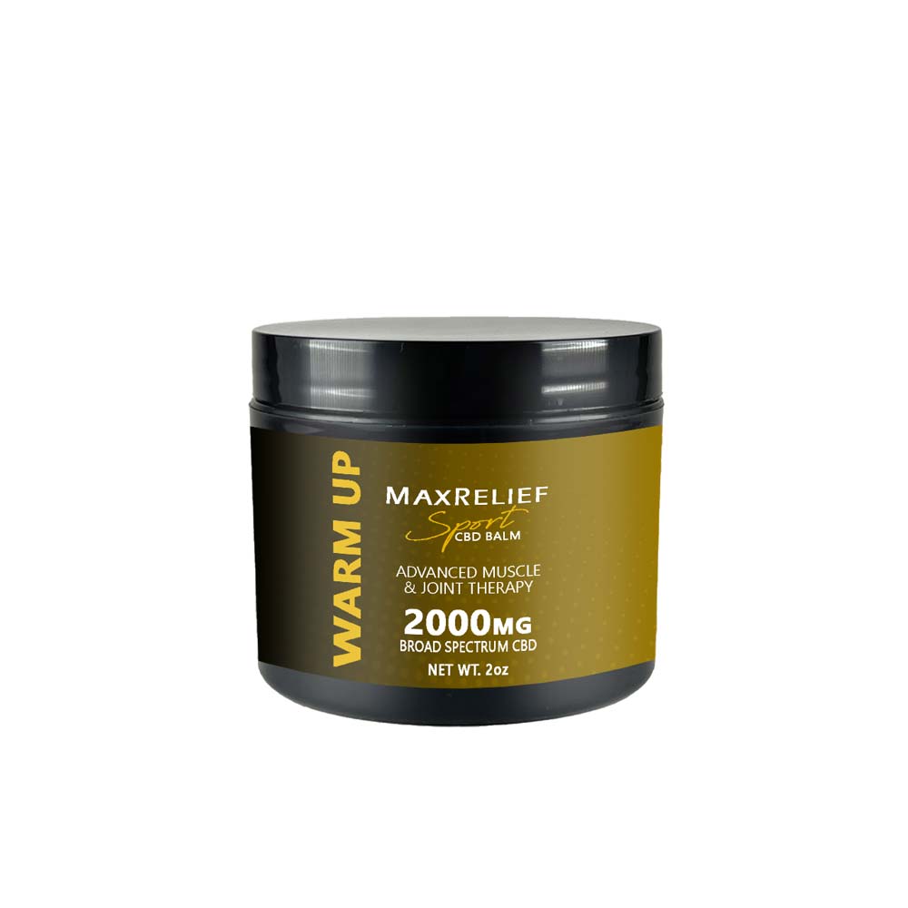 MaxRelief Sport CBD Balm Warm Up | 2000mg