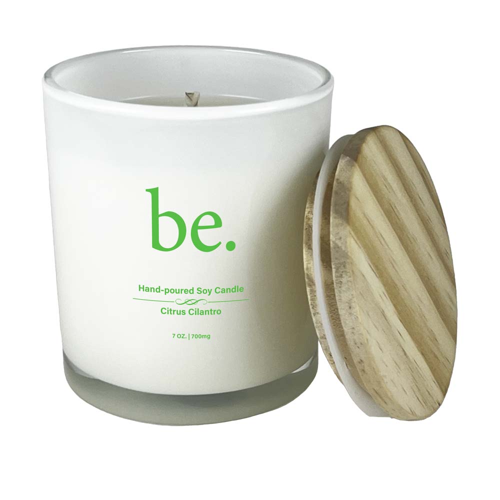 Spring Scented CBD Candles with 700mg CBD by Broad Essentials