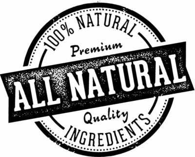 All Natural and Organic Ingredients