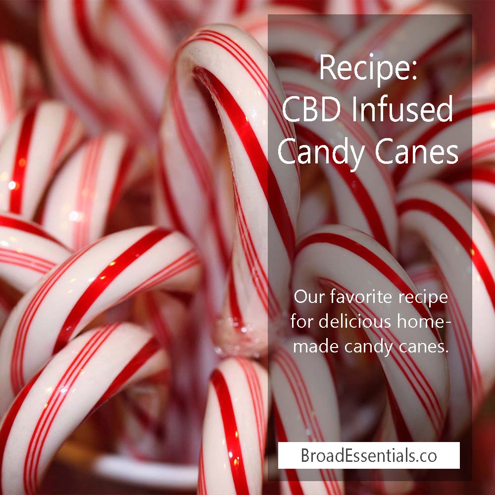 CBD Candy Cane Recipe using CBD Essential Oils
