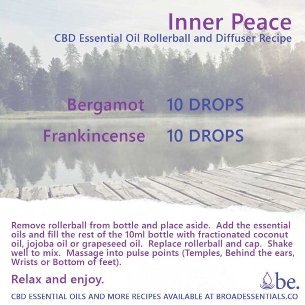 CBD Essential Oil Rollerball and Diffuser Recipe