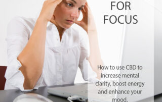 CBD for focus and concentration | How to improve focus, energy and mood using CBD products