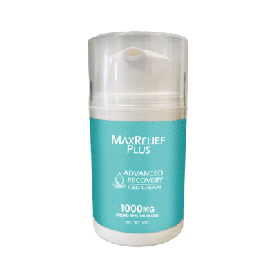 MaxRelief Plus Advanced Recovery CBD Cream 1000mg