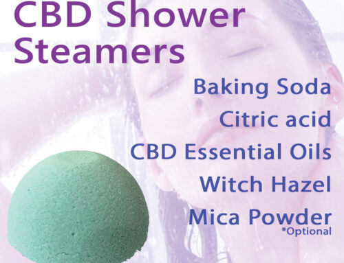 DIY Recipe – How to make CBD Shower Steamers the easy way!