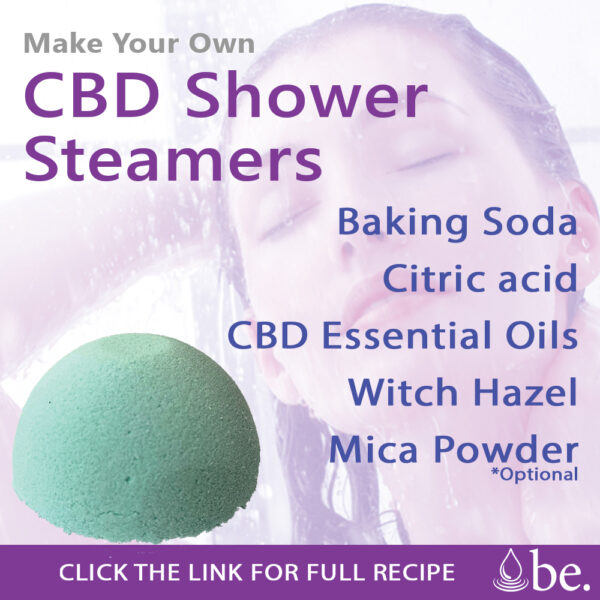 How to Make CBD Shower Steamers with CBD Essential Oils