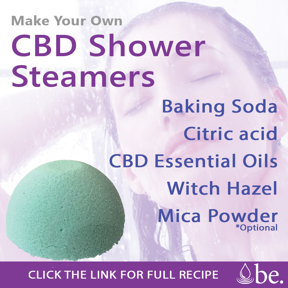 DIY How To Make CBD Shower Steamers With CBD Essential Oils - DIY CBD Shower Steamer Recipe