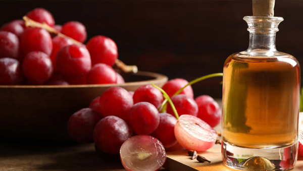 Grapes and grapeseed Oil