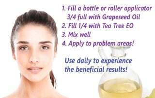 Grapeseed Oil & Tea Tree Skin Balancing Recipe