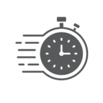 A stopwatch icon